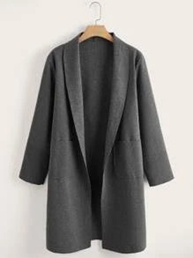 Women Fleece Long Sleeve Coat - KSG.world
